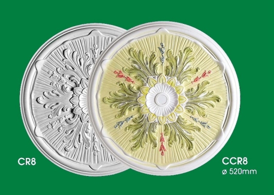 Ceiling Center Rose : CR8 CCR8