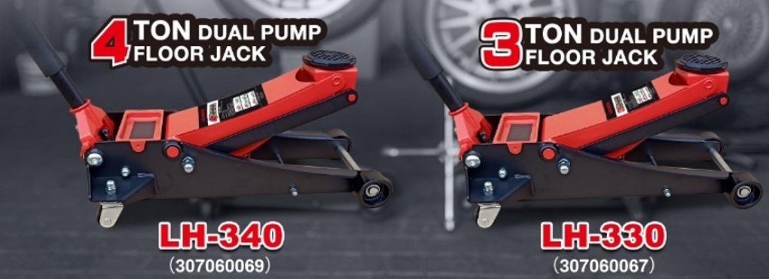 LAUNCH LH-340 & LH-330 (Dual Pump Floor Jack)