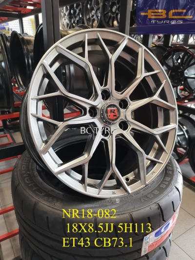 NR18-082 18X8.5JJ 5H113 ET43 CB73.1