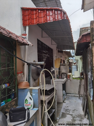 Awning Logam Untuk Belakang Dapur - Seri Kembangan