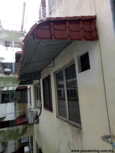 Awning Logam Tingkap - Taman Tun Perak Cheras