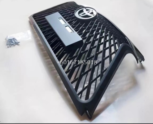 Toyota Vios front Grille lexus Grill depan lexus abs gloss black kilat hitam replace upgrade new look new set