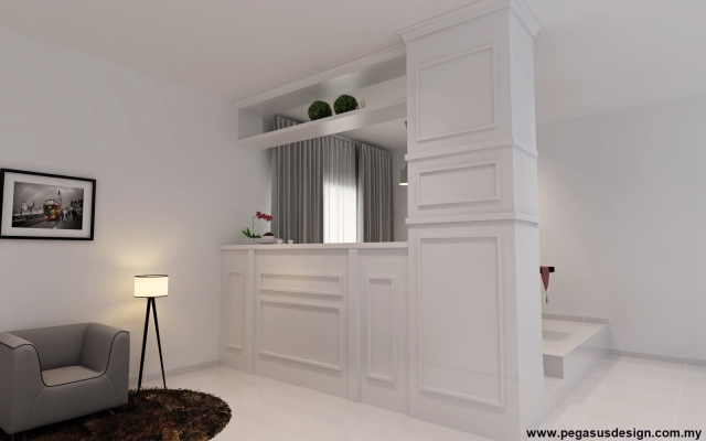 Modern Divider Renovation Design Reference - Skudai