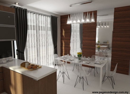 Classic Dining Renovation Design Reference - Skudai