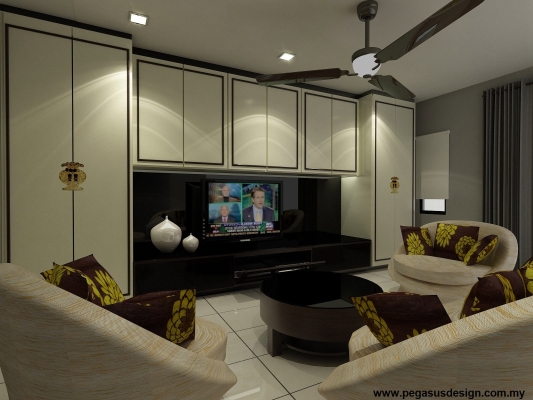 Johor Bahru Custom TV Cabinet Design Samples