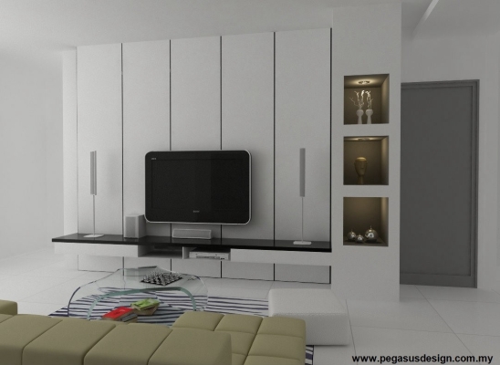 Johor Bahru Custom TV Cabinet Design Samples