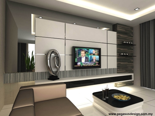 Johor Bahru Custom TV Cabinet Design Samples