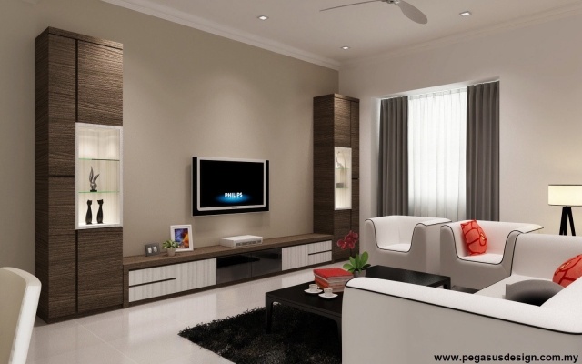 Johor Bahru Custom TV Cabinet Design Samples