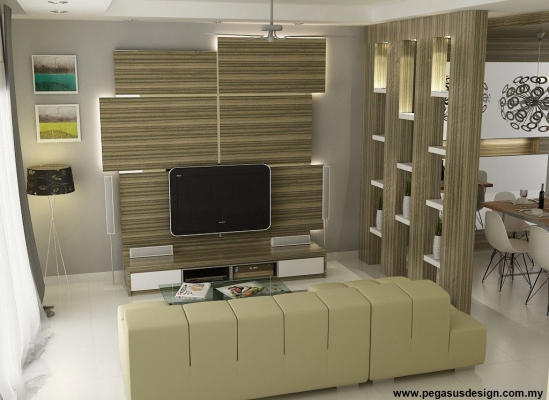 Johor Bahru Custom TV Cabinet Design Samples