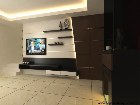 Johor Bahru Custom TV Cabinet Design Samples