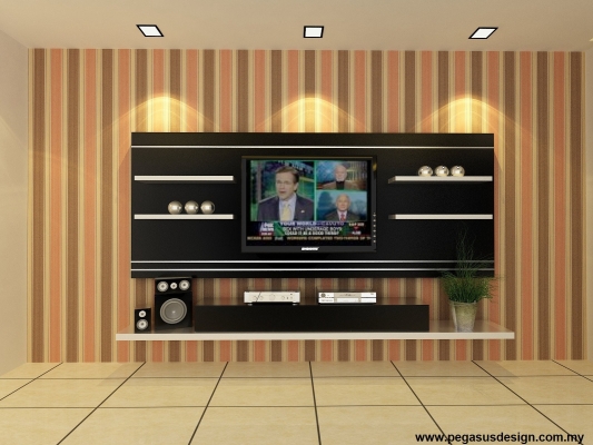 Johor Bahru Custom TV Cabinet Design Samples