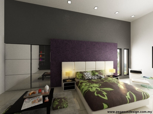 Bedroom Design 3D Draw - Johor Bahru