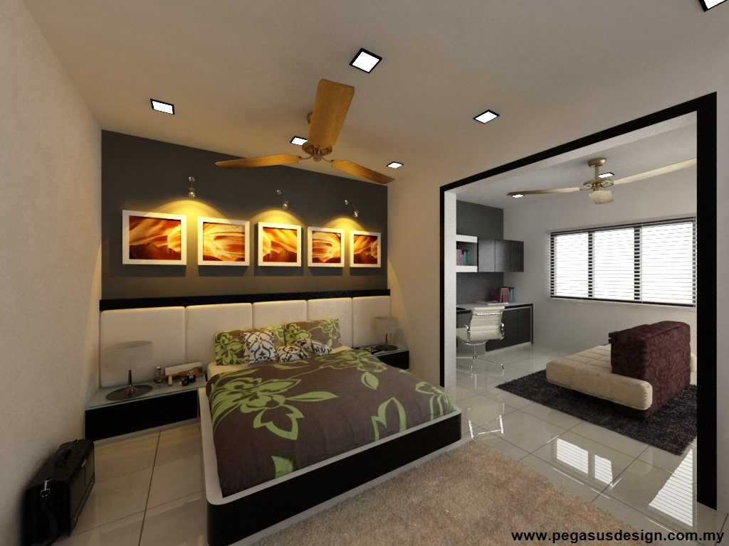 Bedroom Design 3D Draw - Johor Bahru Bedroom Design Skudai / Johor Bahru / Johor Bedroom 3D Design Drawing