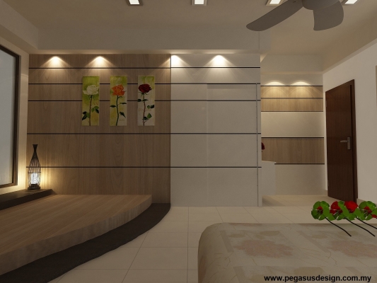 Bedroom Design 3D Draw - Skudai