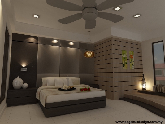 Bedroom Design 3D Draw - Skudai