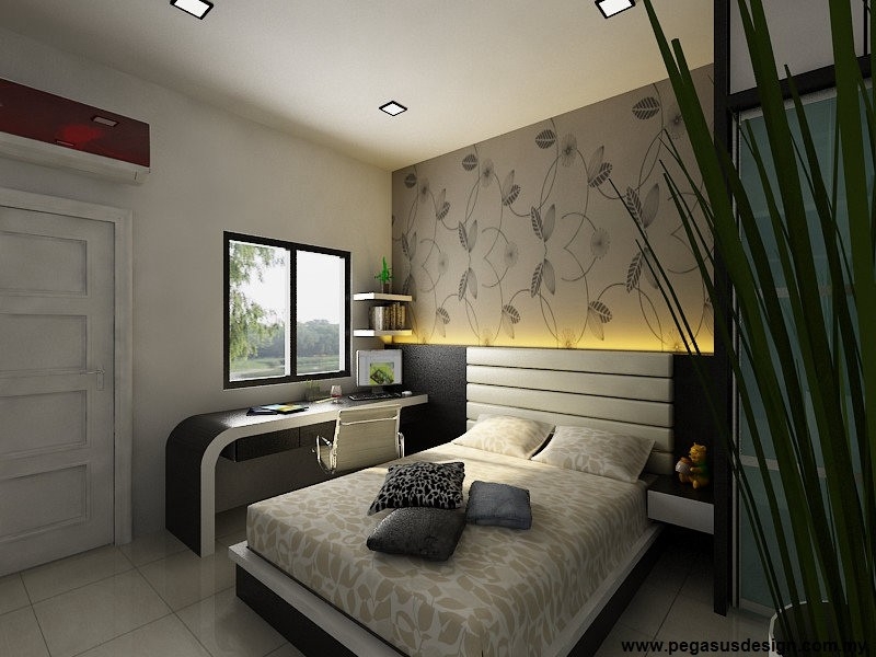 Bedroom Design 3D Draw - Skudai Bedroom Design Skudai / Johor Bahru / Johor Bedroom 3D Design Drawing