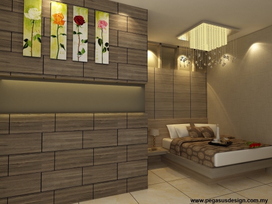 Bedroom Design 3D Draw - Skudai