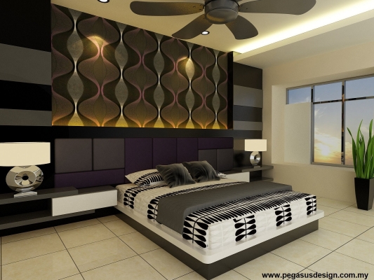 Bedroom Design 3D Draw - Skudai