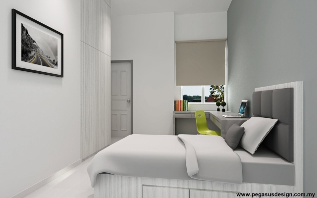 Bedroom Design 3D Draw - Skudai