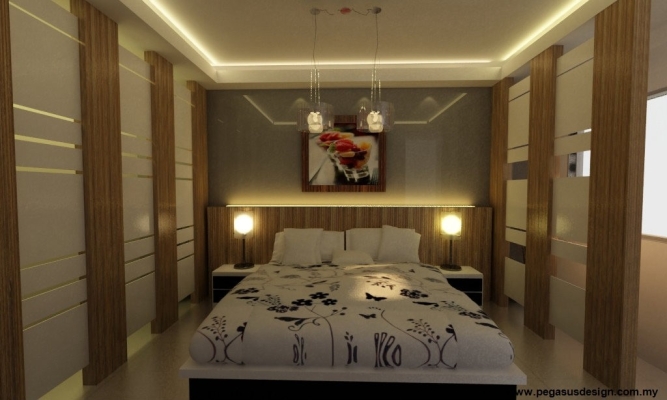 Bedroom Design 3D Draw - Skudai
