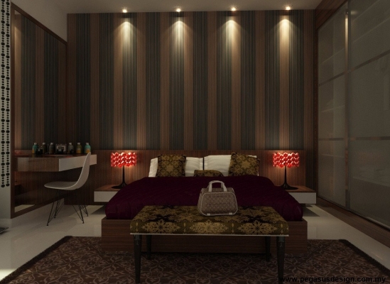 Bedroom Design 3D Draw - Skudai