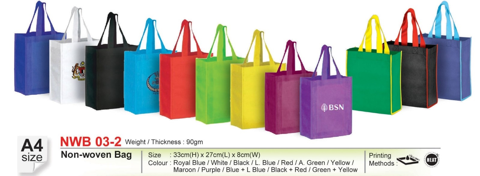 NWB 03-2 Non-woven Bag (i)