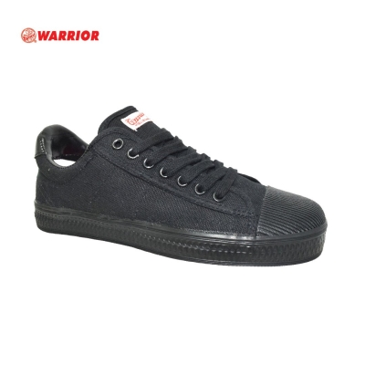 WARRIOR LOW CUT LACE UP SHOE (WB 8-BK) BLACK