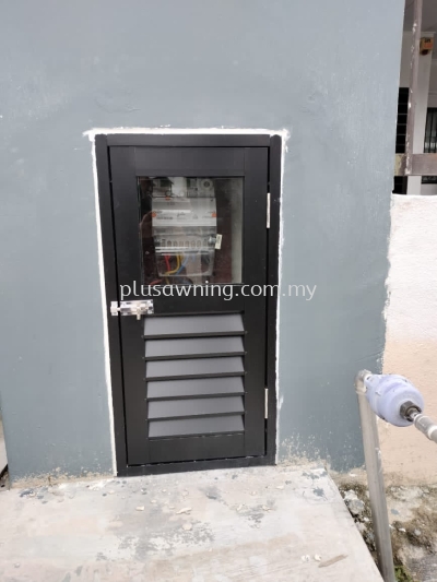 ALUMINIUM BILL METER DOOR @JALANS SD 1/6, BANDAR SRI DAMANSARA, PETALING JAYA, SELANGOR