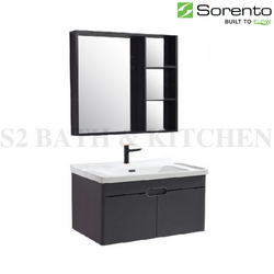 Sorento 5 in 1 Basin Cabinet SRTBF 11821 (Black)