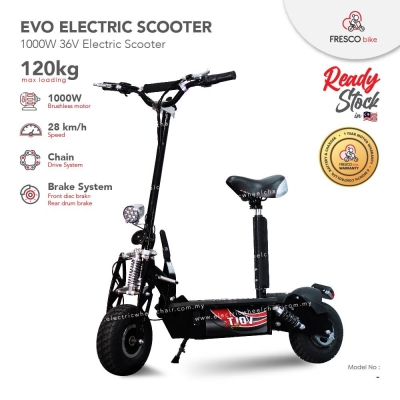 Evo Electric Scooter Bike 1000W 36V