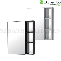 Sorento Aluminium Mirror Cabinet SRTMCB6083/ 6084