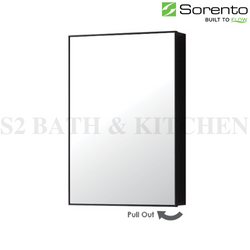 Sorento Aluminium Mirror Cabinet SRTMCB4060