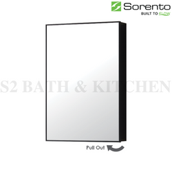Sorento Aluminium Mirror Cabinet SRTMCB4560