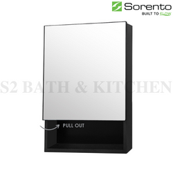 Sorento Aluminium Mirror Cabinet SRTMCB4561