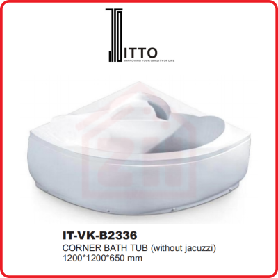 ITTO Corner Bath Tub IT-VK-B2336