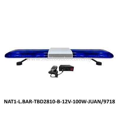 BLUE LED LIGHTBAR POLICE AMBULANCE LED STROBE LIGHT BEACON LIGHT