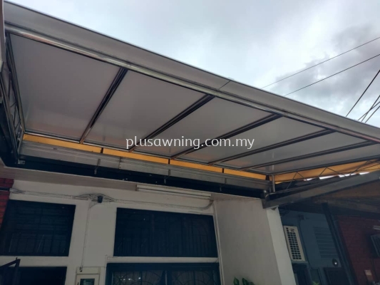 REPLACE OLD POLYCARBONATE TO ALUMBOND COMPOSITE PANEL @JALAN BURUNG GARUDA, TAMAN BUKIT MALURI, KEPONG, KUALA LUMPUR 