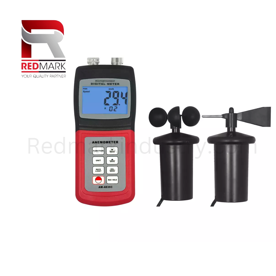 Multifunction Environment Meter: Digital Temperature, Humidity, Sound,  Light and Air Flow Meter