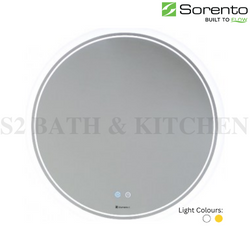 Sorento Aluminium Frameless LED Mirror with Anti Fog SRTMRL 804