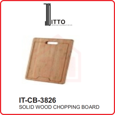 ITTO Solid Wood Chopping Board IT-CB-3826