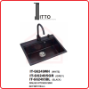 ITTO Single Bowl Sink IT-G6249WH / GR / BL ITTO SINGLE BOWL SINK KITCHEN SINK KITCHEN APPLIANCES