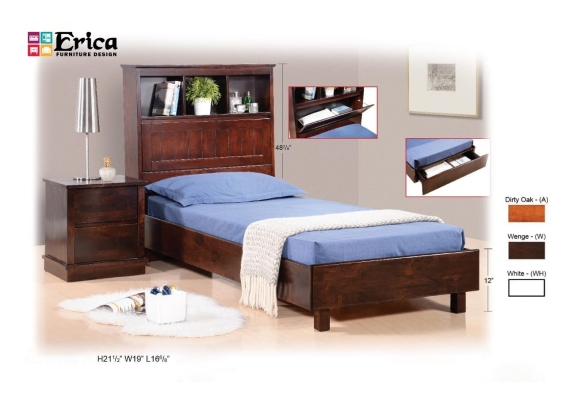 Wooden Bed 4196