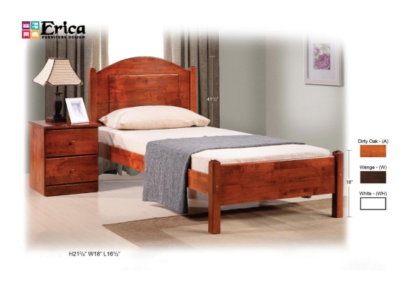 Wooden Bed 4195