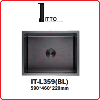 ITTO Single Bowl Sink IT-L359(BL)