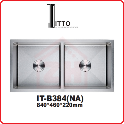 ITTO 2 Bowls Sink IT-B384(NA)
