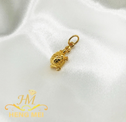 Gold Turtle Pendant