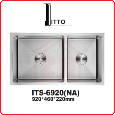 ITTO Double Bowls Sink ITS-6920(NA)