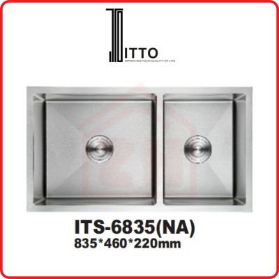 ITTO Double Bowls Sink ITS-6835(NA)