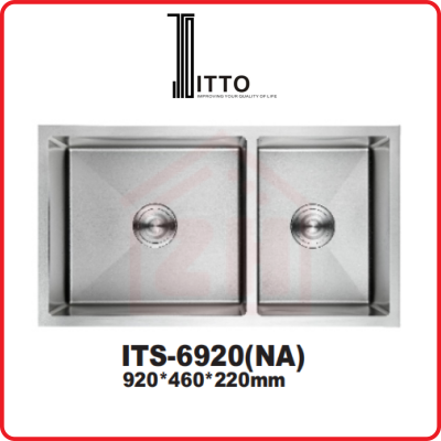 ITTO 2 Bowls Sink ITS-6920(NA)