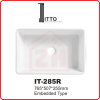 ITTO Apron Sink IT-285R ITTO SINGLE BOWL SINK KITCHEN SINK KITCHEN APPLIANCES